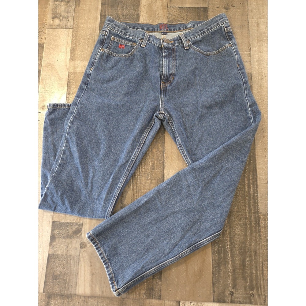 Vintage NFL Y2K-era‎ New England Patriots "Gridiron Classics" Denim Jeans 34/30
